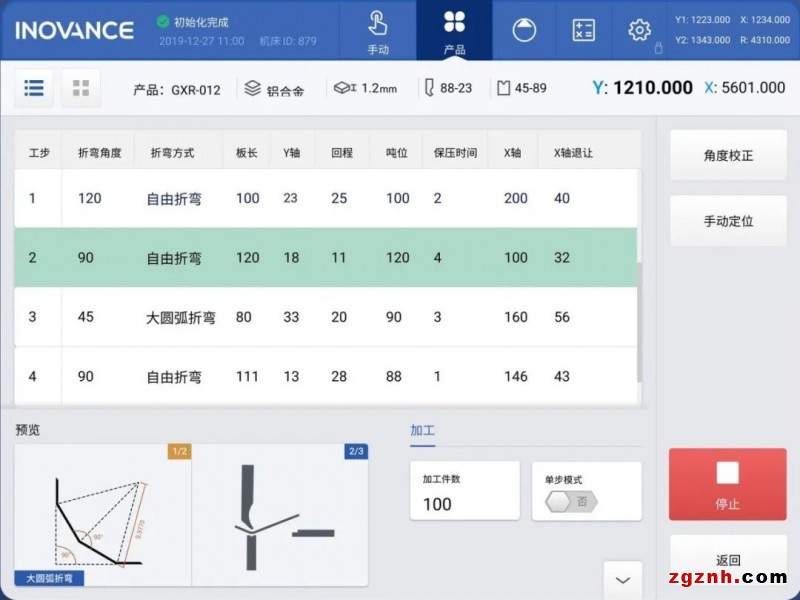 一套系統(tǒng)、兩步調(diào)機、三步折彎，匯川技術助力鈑金加工升級