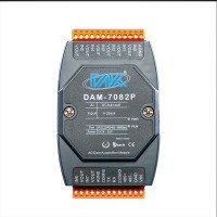 深圳市誠(chéng)控電子8路帶24V供電4-20ma兩線制傳感器專(zhuān)用模塊DAM-7082P