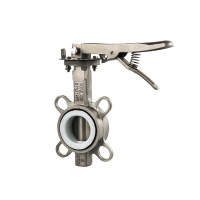 江蘇禾磊D71X手動對夾式蝶閥