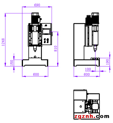 臺(tái)式旋鉚機(jī)說明1396