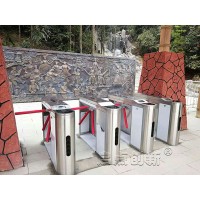 北海景區(qū)SaaS電子票務(wù)系統(tǒng)實名制刷身份證驗票門禁通道閘安裝