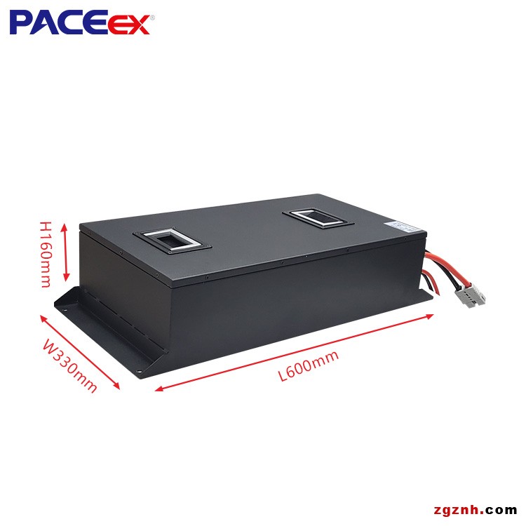 48V100AH AGV小車叉車鋰電池堆高車托盤搬運(yùn)機(jī)器人電池定制廠家 (4)
